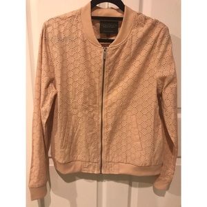 NWT Sanctuary eyelet bomber